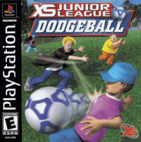 XS Junior League Dodgeball Playstation  box art